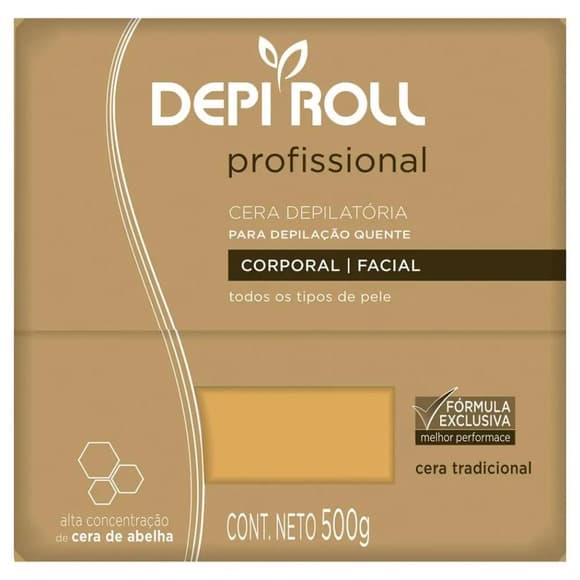 DEPI ROLL CERA DEPIL QUENTE TRAD 500G