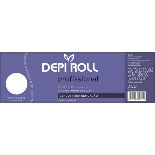 DEPI ROLL LENCOS P/ DEPILACAO C/50 FOLHA
