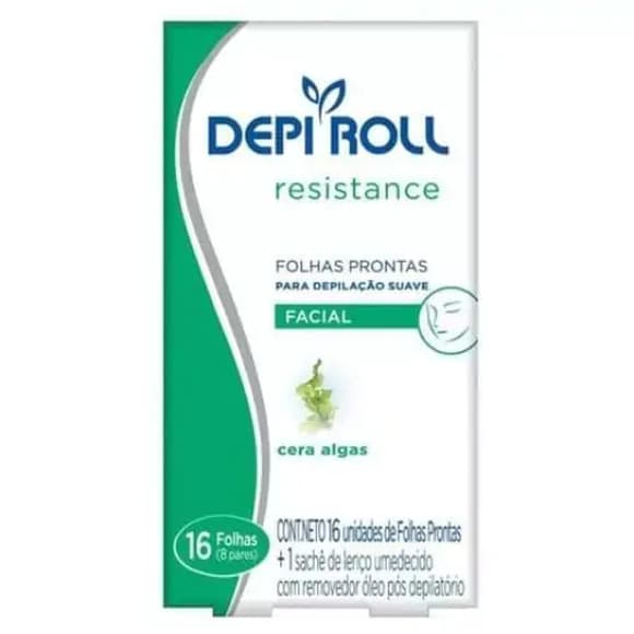 DEPI ROLL FACIAL ALGAS FOLHA 16 UN