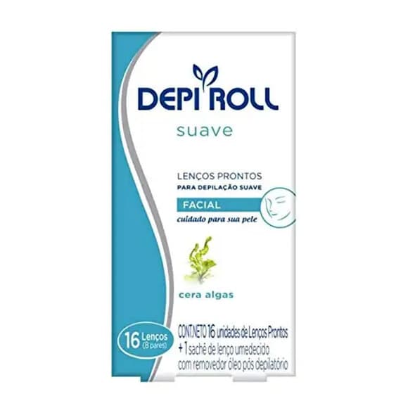 DEPI ROLL FACIAL ALGAS FOLHA 16 UN