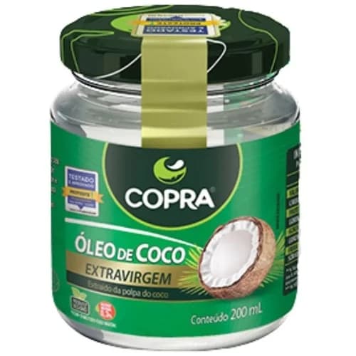 OLEO DE COCO COPRA EXTRA VIRGEM 200ML