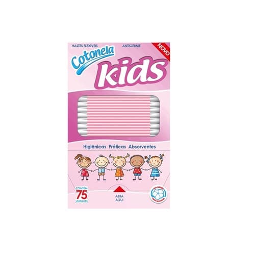 HASTES FLEX COTONELA KIDS C/75  CORES DIV