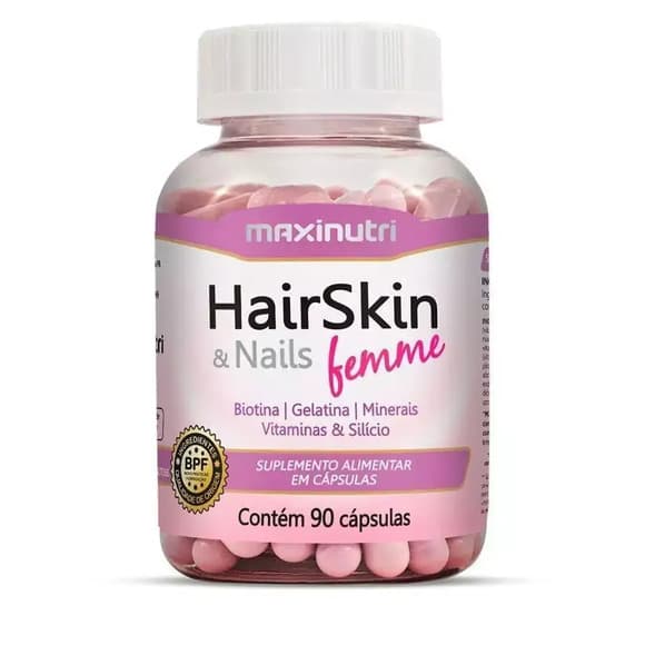 HAIRSKIN FEMME 90 CAPS MAXINUTRI