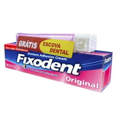 FIXODENT ORIGINAL 21GR + ESCOVA GRATIS