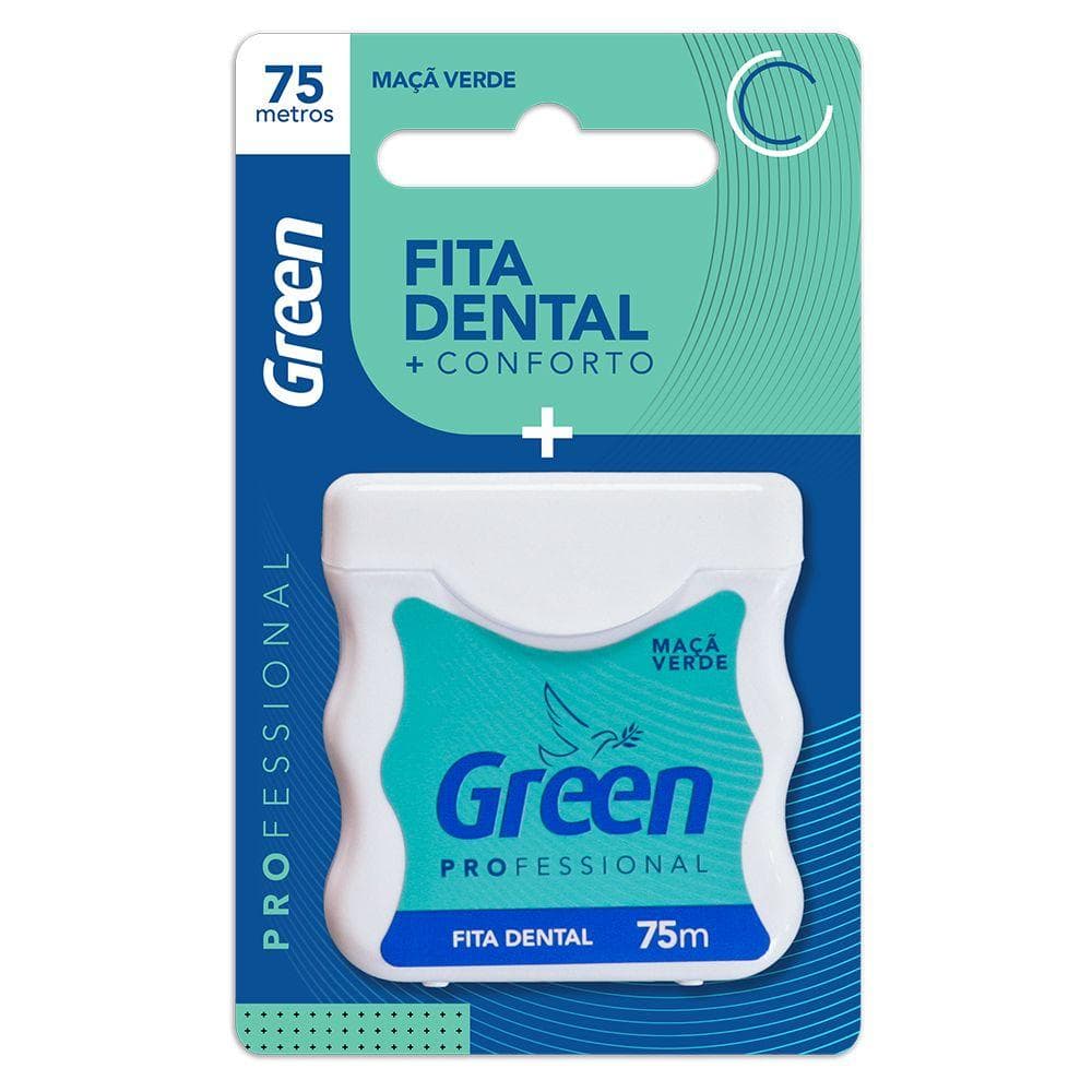 FIO DENTAL GREEN MACA VERDE 75M