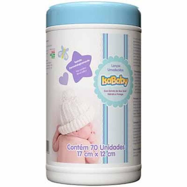 LENCOS ISBABY AZUL POTE C\70 UN