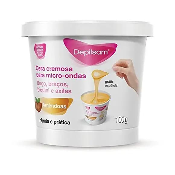 DEPIL DEPILSAM AMENDOAS PT 100G