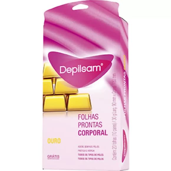 FOLHA DEPILSAM CORPORAL MEL C/20