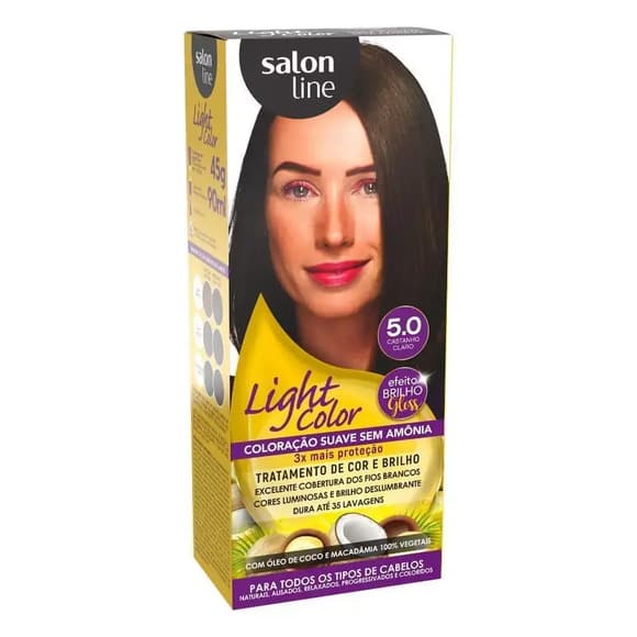 TINT LIGHT COLOR 5,0CASTANHO CLARO