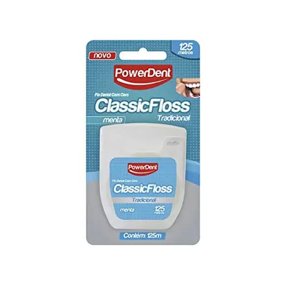 FIO DENTAL POWERCLAS MENTA 100+25M