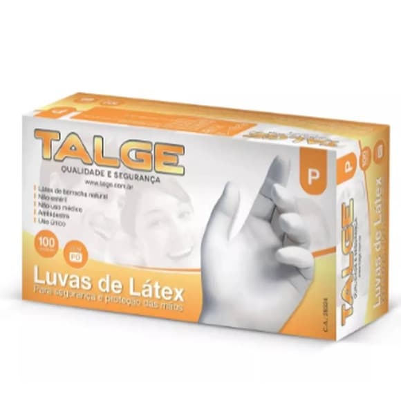 LUVA LATEX  TALGE P