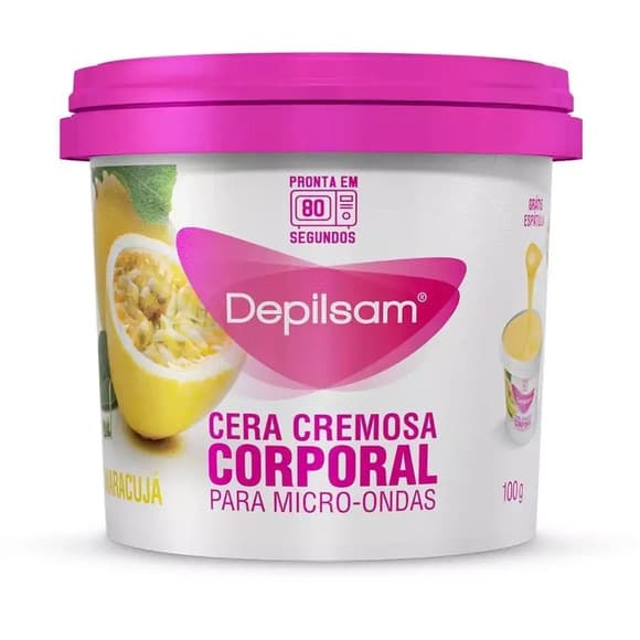 DEPIL DEPILSAM MARACUJA PT 100G