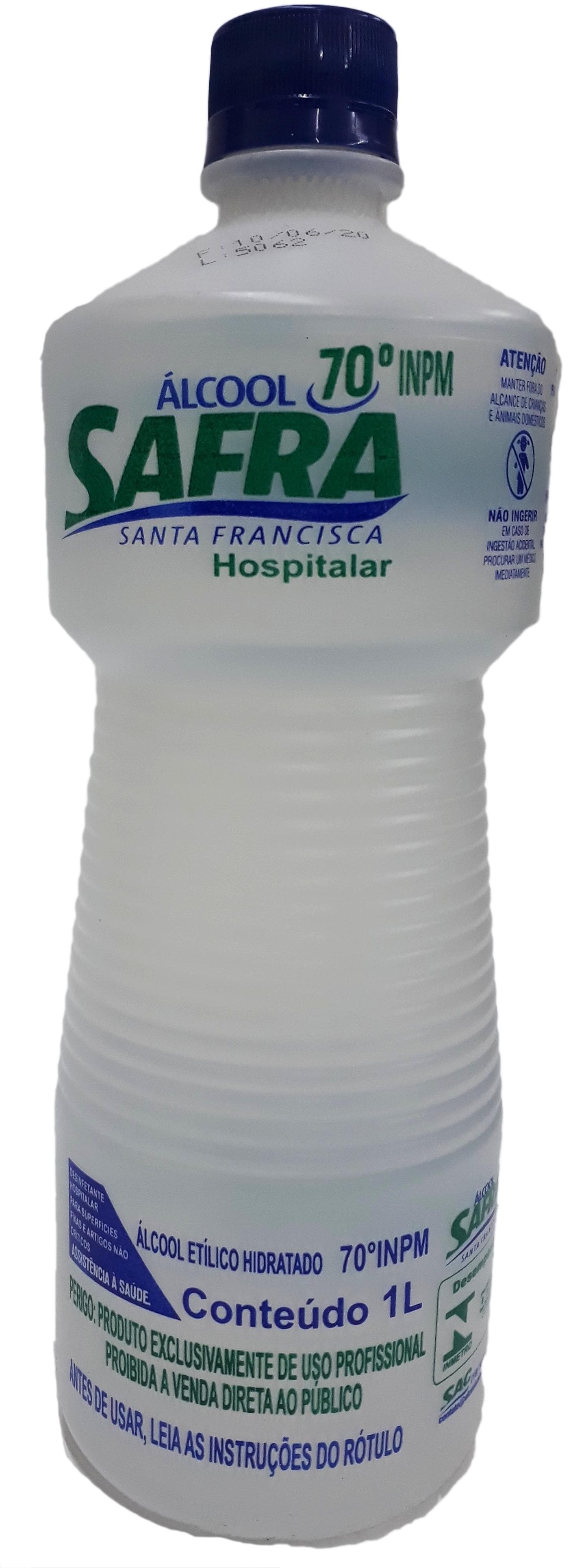 ALCOOL 70 SAFRA 1000ML