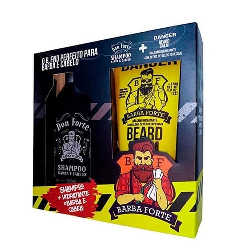 BARBA FORTE KIT BARB FORTE BALM DANGER+