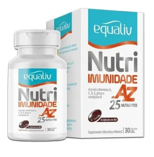 EQUALIV IMUNIDADE A-Z C/30 CAPS GEL