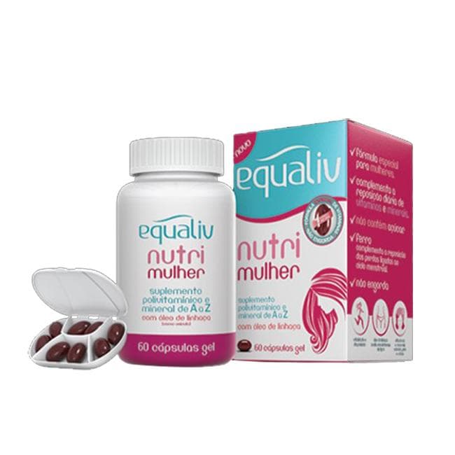 EQUALIV NUTRI MULHER C/60 CAPS GEL
