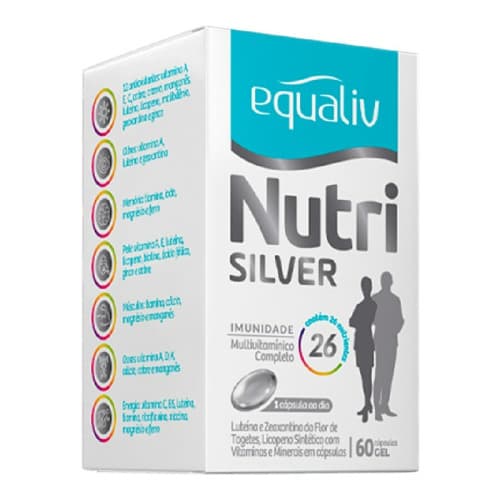 EQUALIV NUTRI SILVER C/60 CAPS GEL