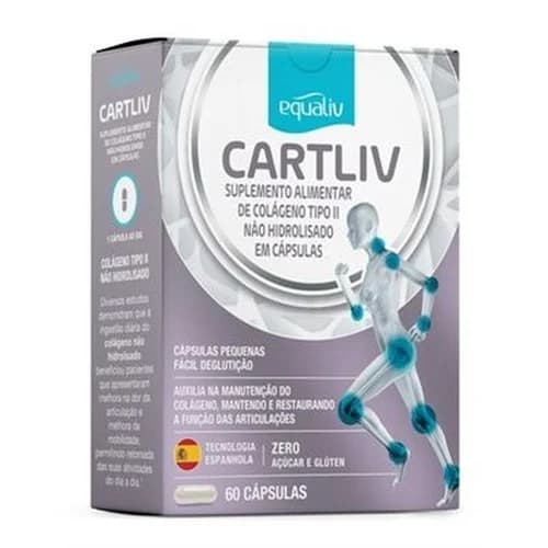 CARTLIV COLAGENO 40MG C/60 CAPS
