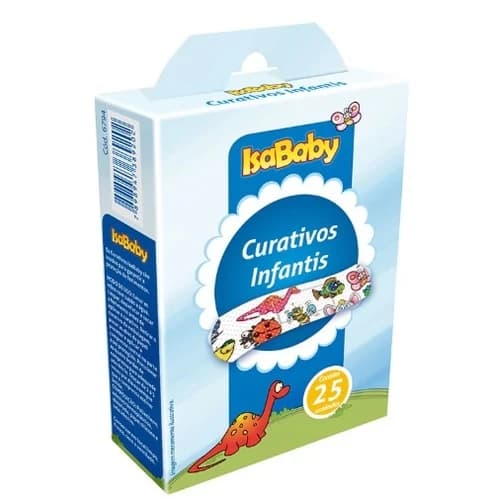 CURATIVO ISABABY INFANTIL 25 UNIDADES