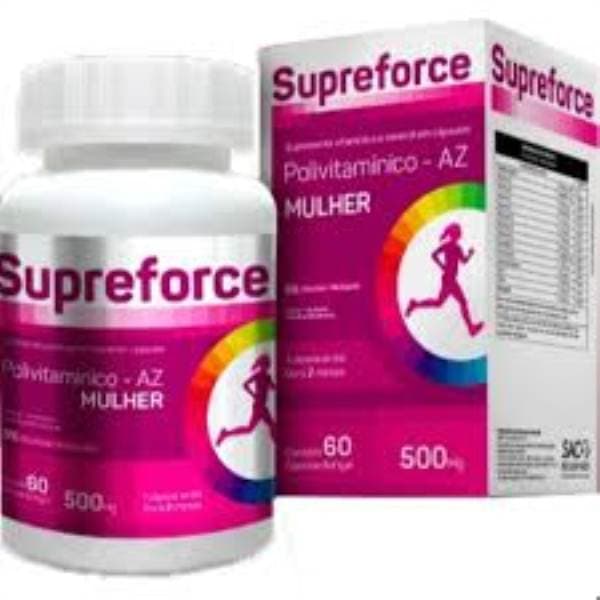 SUPREFORCE MULHER C/ 60 CPS GEL