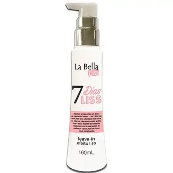 LEAVE -IN LA BELLA L 7 DIAS LISOS 160ML