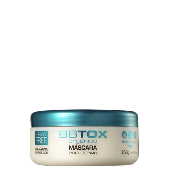 MASCARA BBTOX ORGANICO 250 GRS