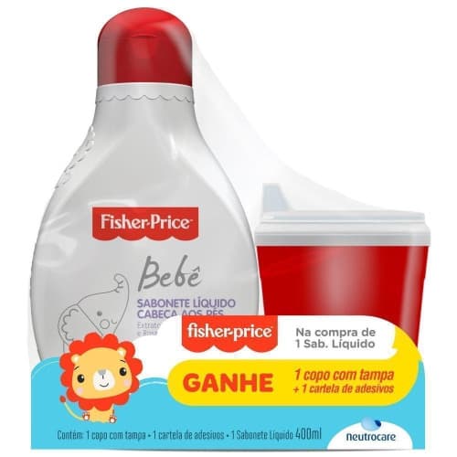 KIT SAB LIQ FISHER P 400ML GRATIS COPO