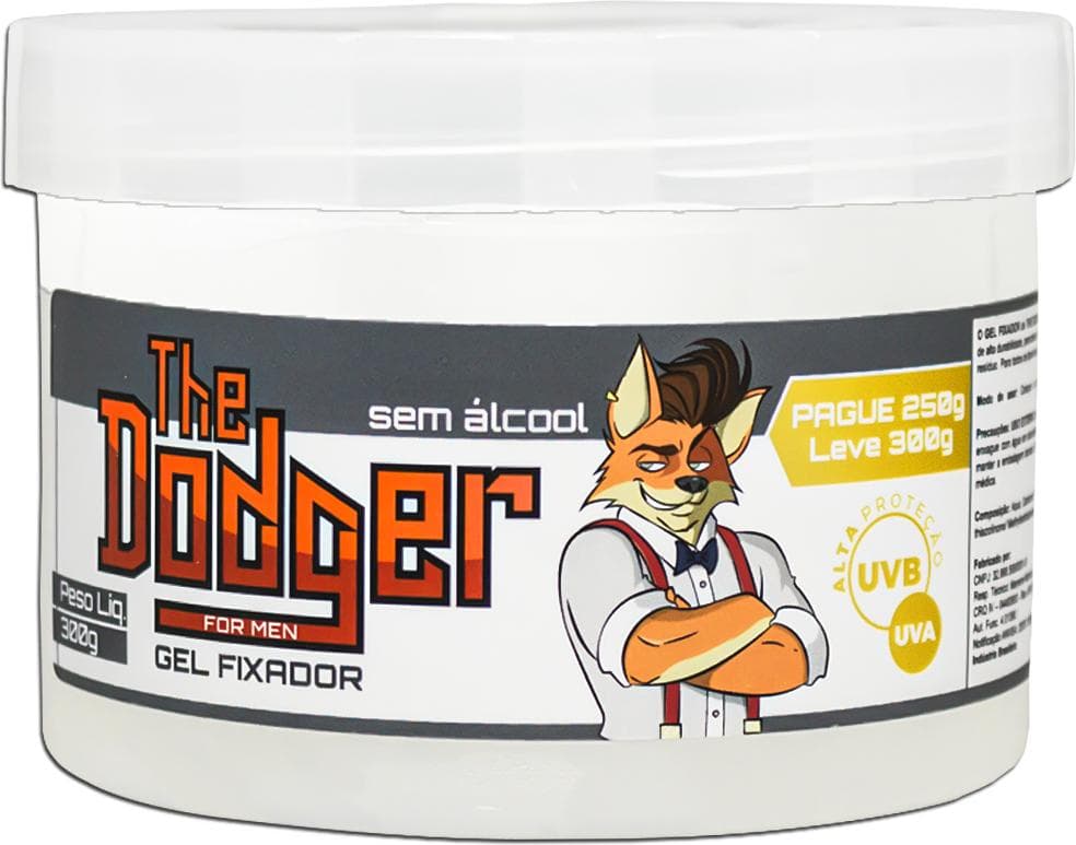 GEL FIXADOR DODGER 300 G INCOLOR