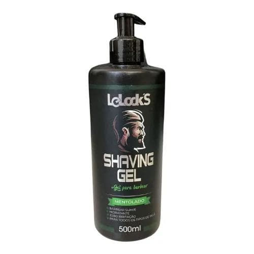 GEL BARBA LELOOKS MENTOLADO 500ML