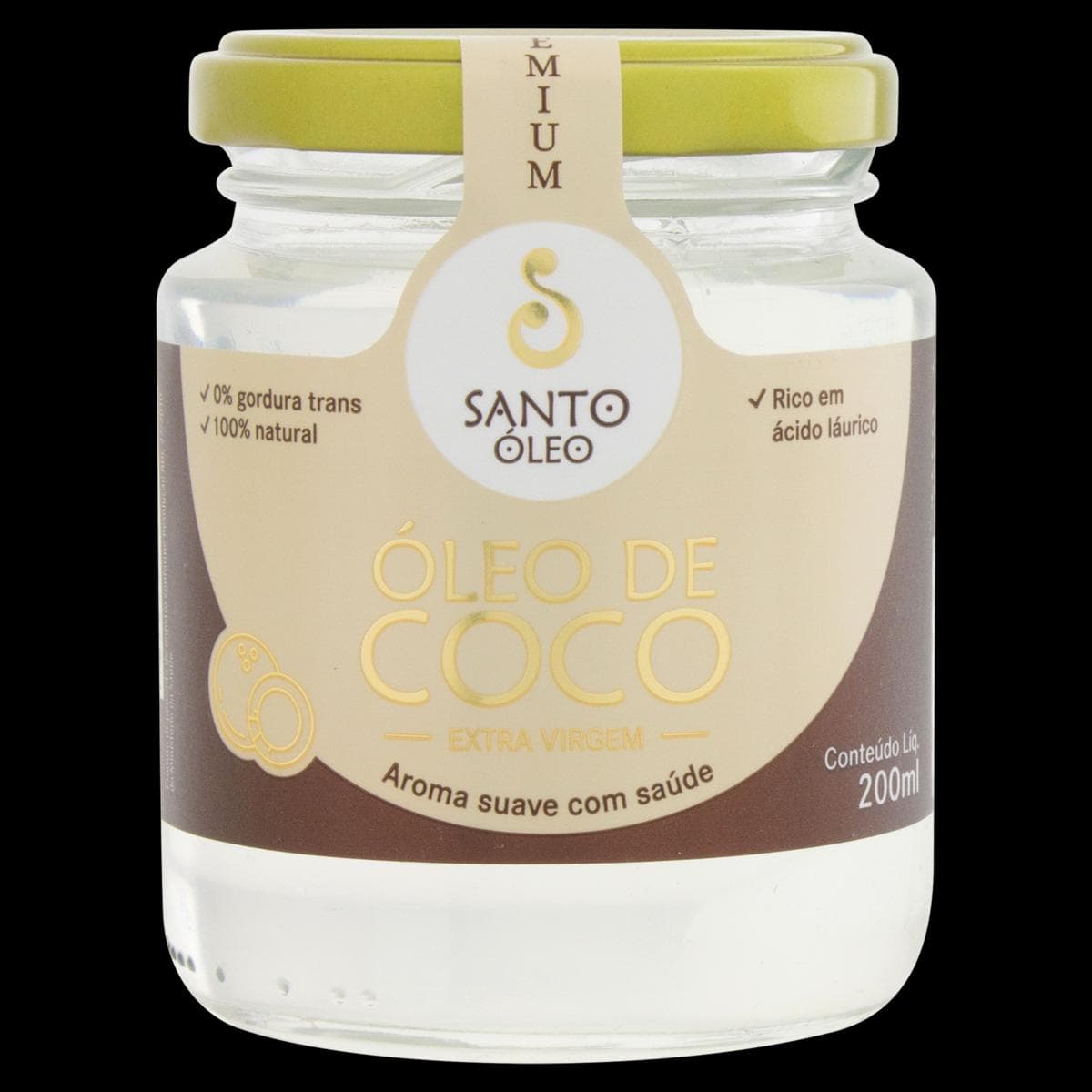 OLEO COCO SANTO OLEO  E.VIRGEM ORGAN 200ML
