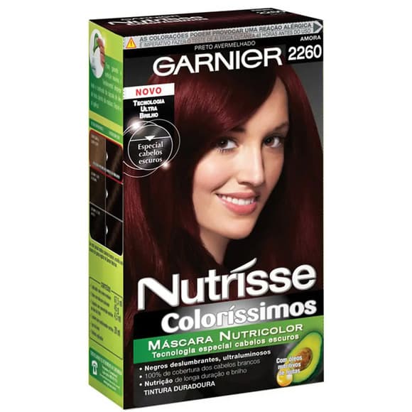 TINT NUTRISSE 2260 AMORA PRETO AVERMELH
