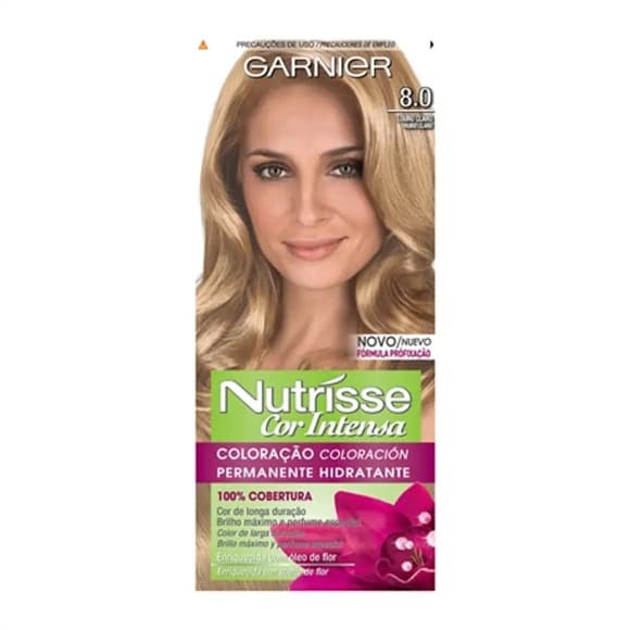 TINT NUTRISSE 8,0 COR INT LOURO CLARO
