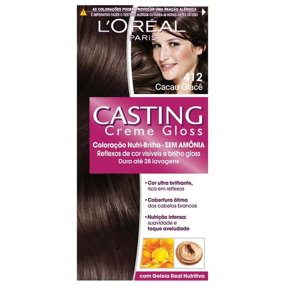TINT CASTING CR GLOS 412 CACAU GLACE