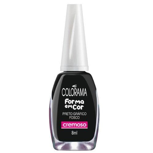 ESM COLORAMA FOR COR PRETO GRAFICO FOSCO