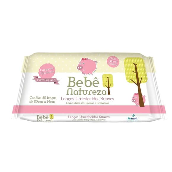 LENCO UMED BEBE NATUREZA C/50UN