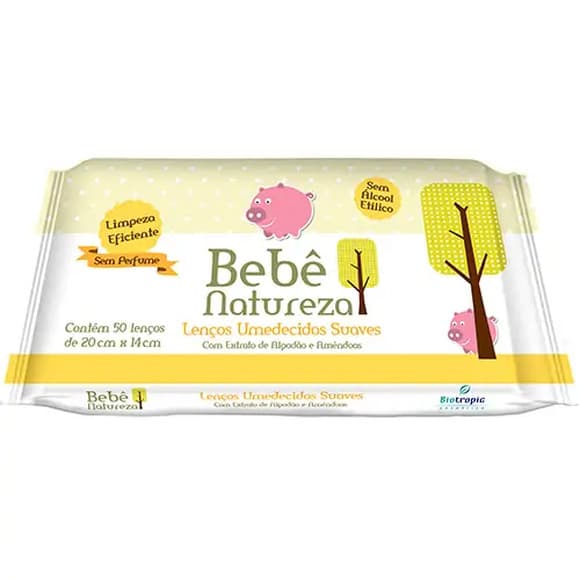 LENCO UMED BEBE NATUREZA S/PERFUME