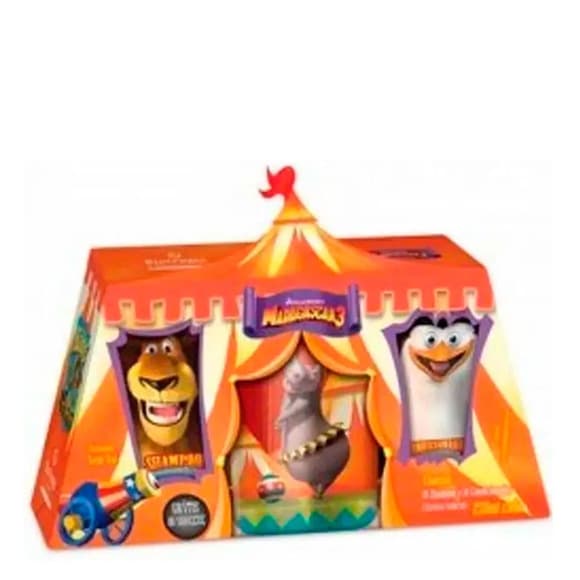 KIT INF MADAGASCAR 3 SH + COND GTS SQUEEZ