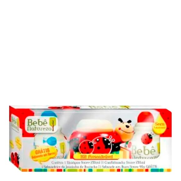 KIT BEBE NATUREZA SH+COND+SAB JOANINH
