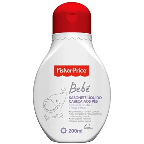 SAB LIQ FISHER PRICE BEBE 200ML
