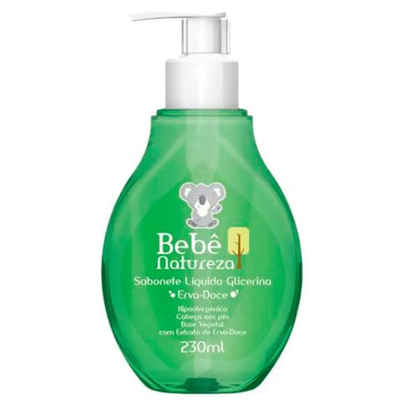 SAB LIQ BEBE NATUREZ GLICER ERVA DOCE 230
