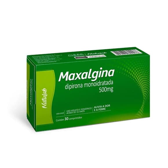MAXALGINA 500MG C/30 COMP