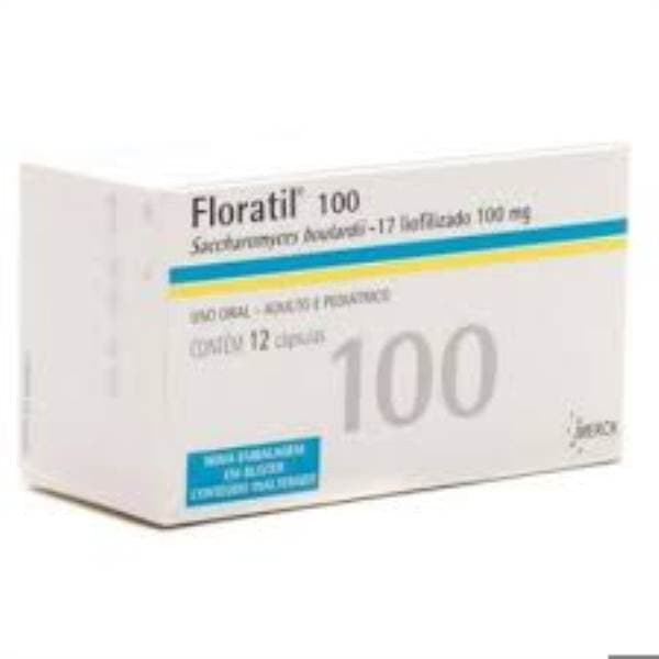 FLORATIL 100MG 12CAPS GEL DUR
