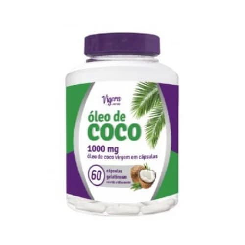 OLEO DE COCO 1000MG 60 CAPS