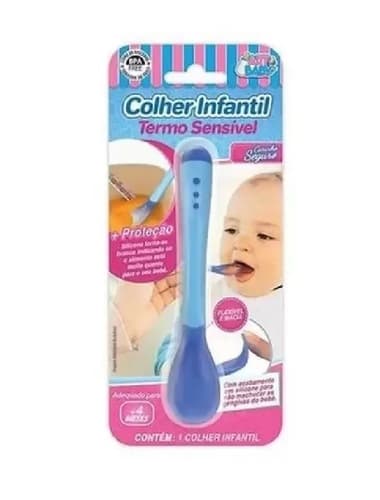 COLHER INFANTIL TERMICA