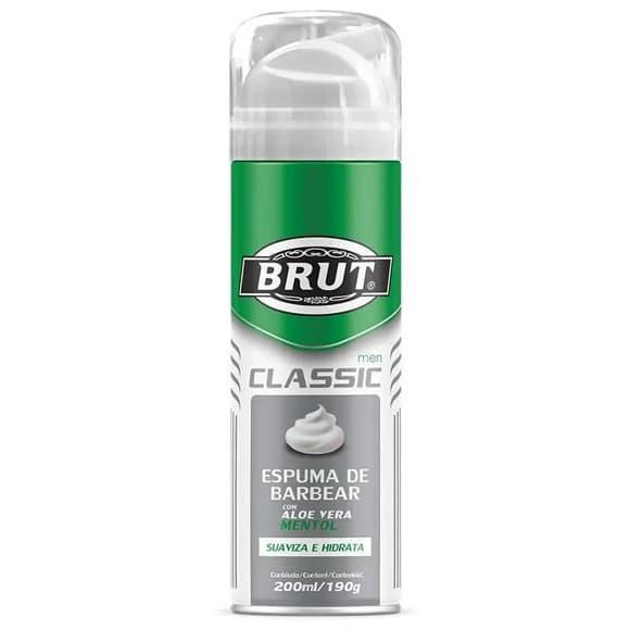 ESPUMA BARBEAR BRUT CLASSIC 200ML