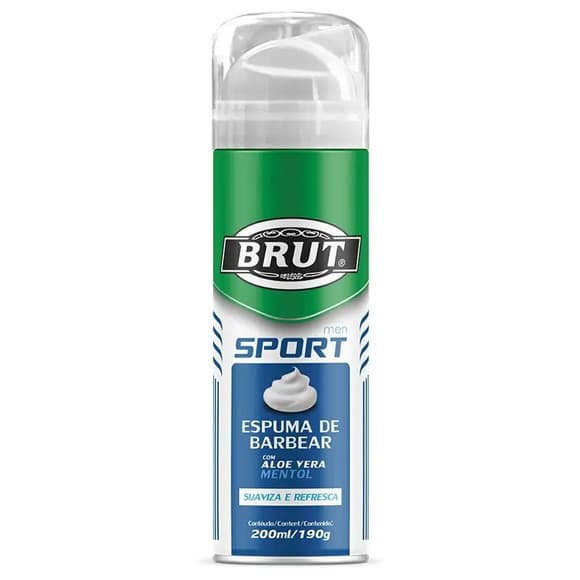 ESPUMA BARBEAR BRUT SPORT 200ML