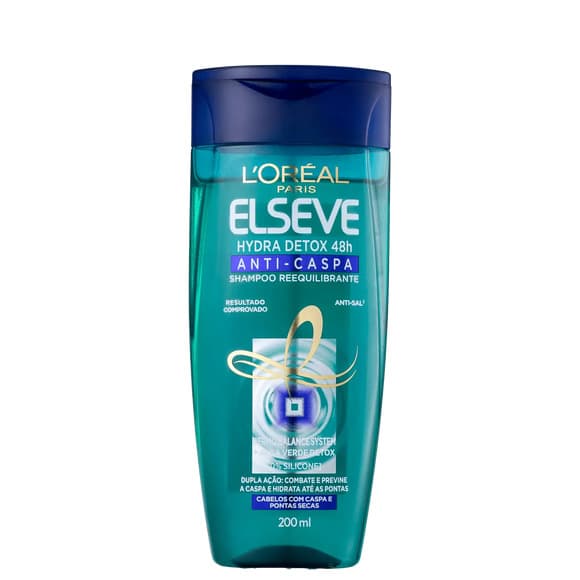 SH ELSEVE DETOX ANTI CASPA 200ML