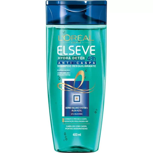 SH ELSEVE DETOX ANTI CASPA 400ML