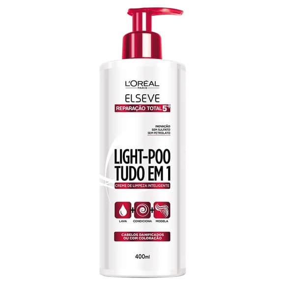 CR ELSEVE LIGHT POO RAP TOTAL 5+ 400ML