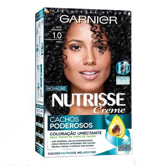TINT NUTRISSE CACHOS 1.0 PRETO